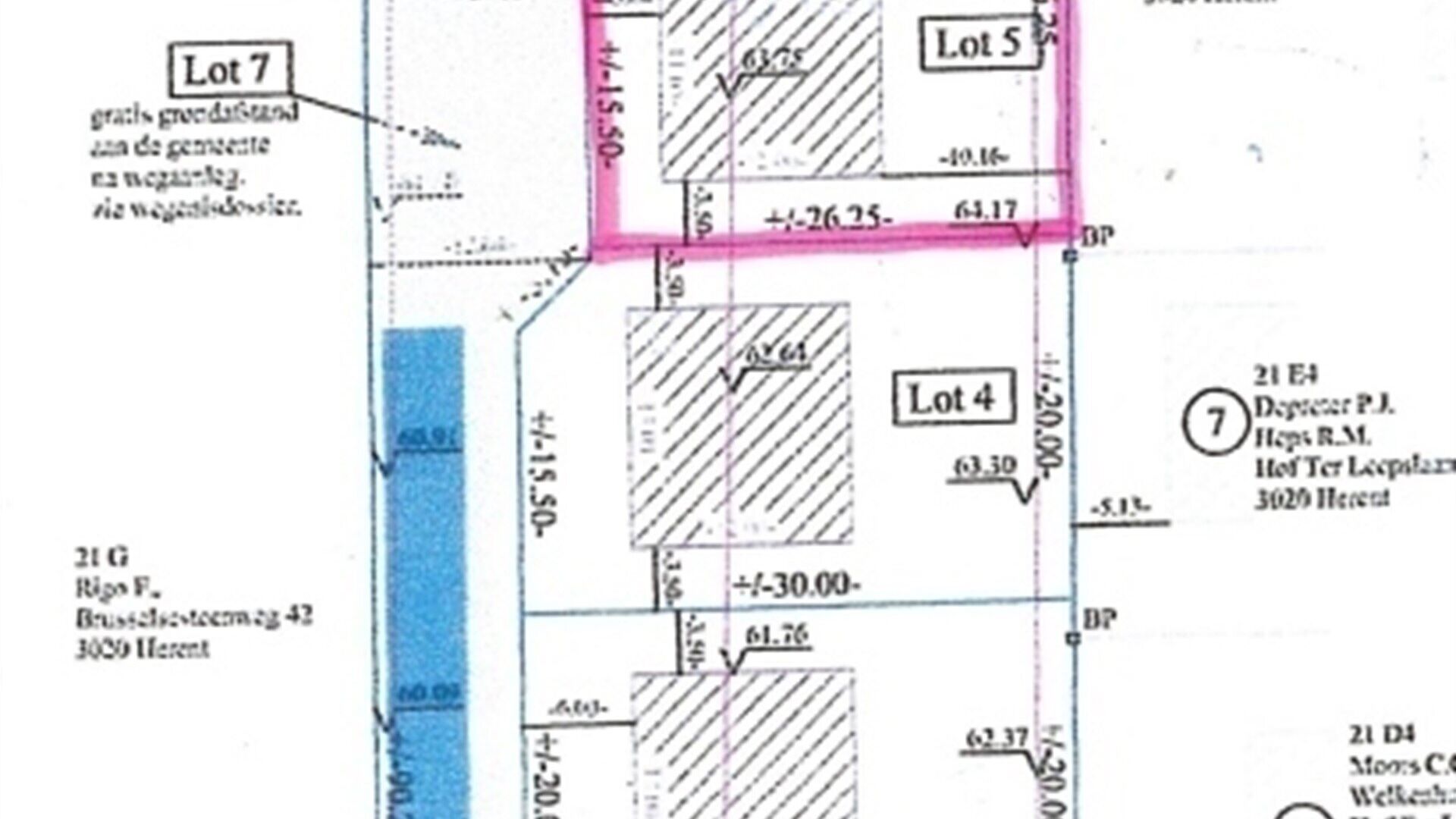 Bouwgrond te koop in WINKSELE