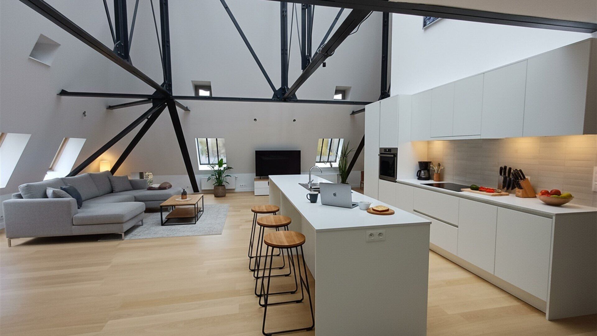 Duplex/penthouse for sale in Anderlecht