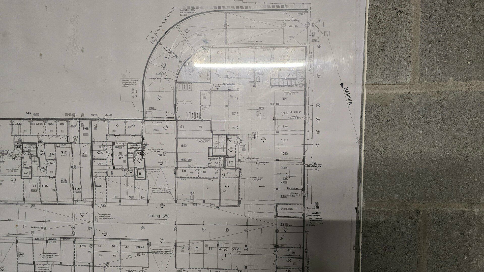 Parking - Binnenstaanplaats te huur in LEUVEN