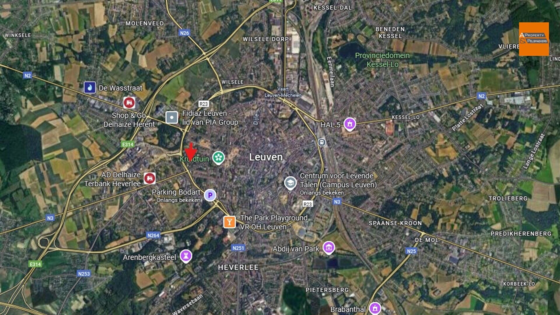 Parking - Buitenstaanplaats te koop in LEUVEN