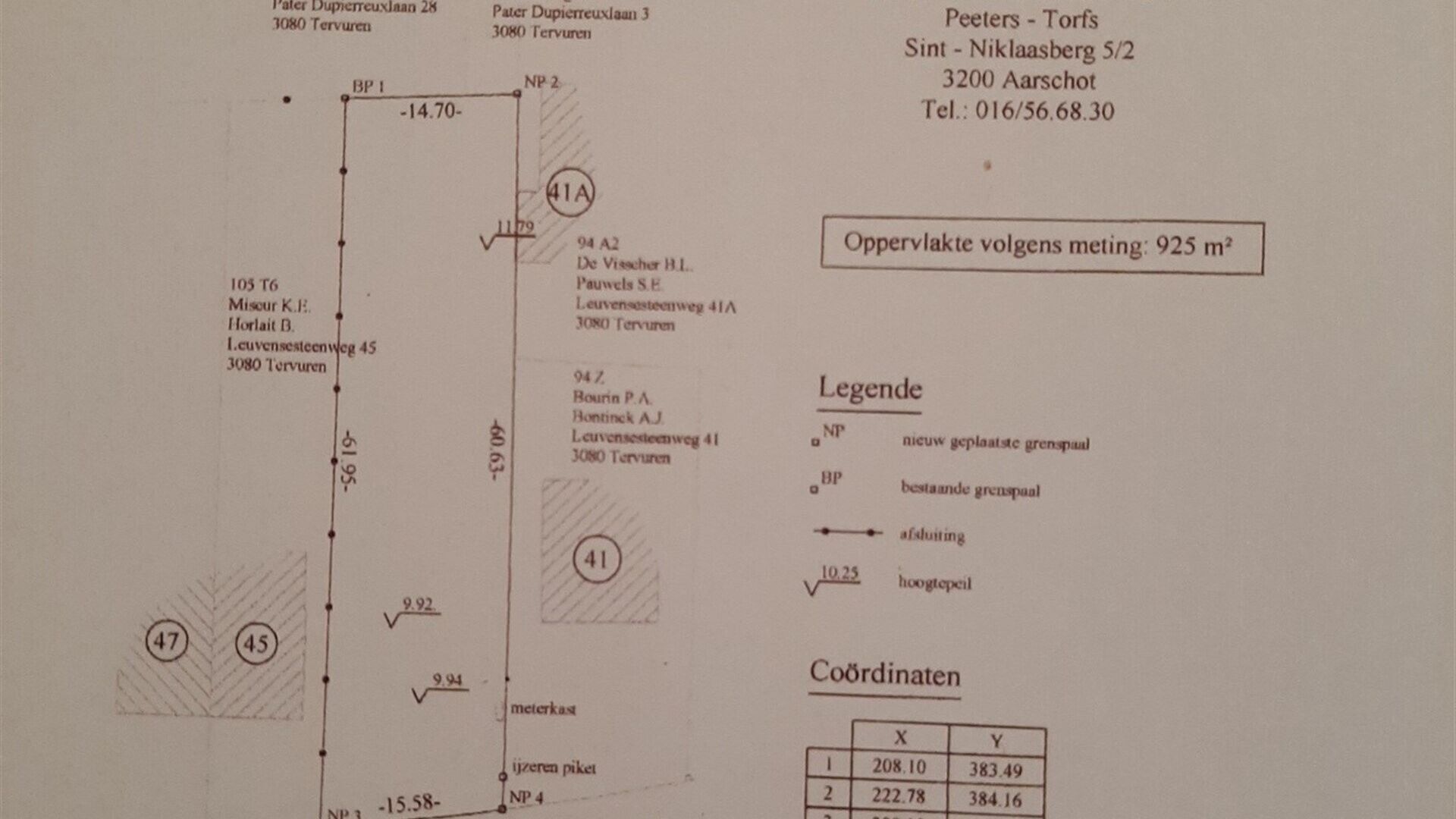 Terrain à bâtir à vendre à TERVUREN