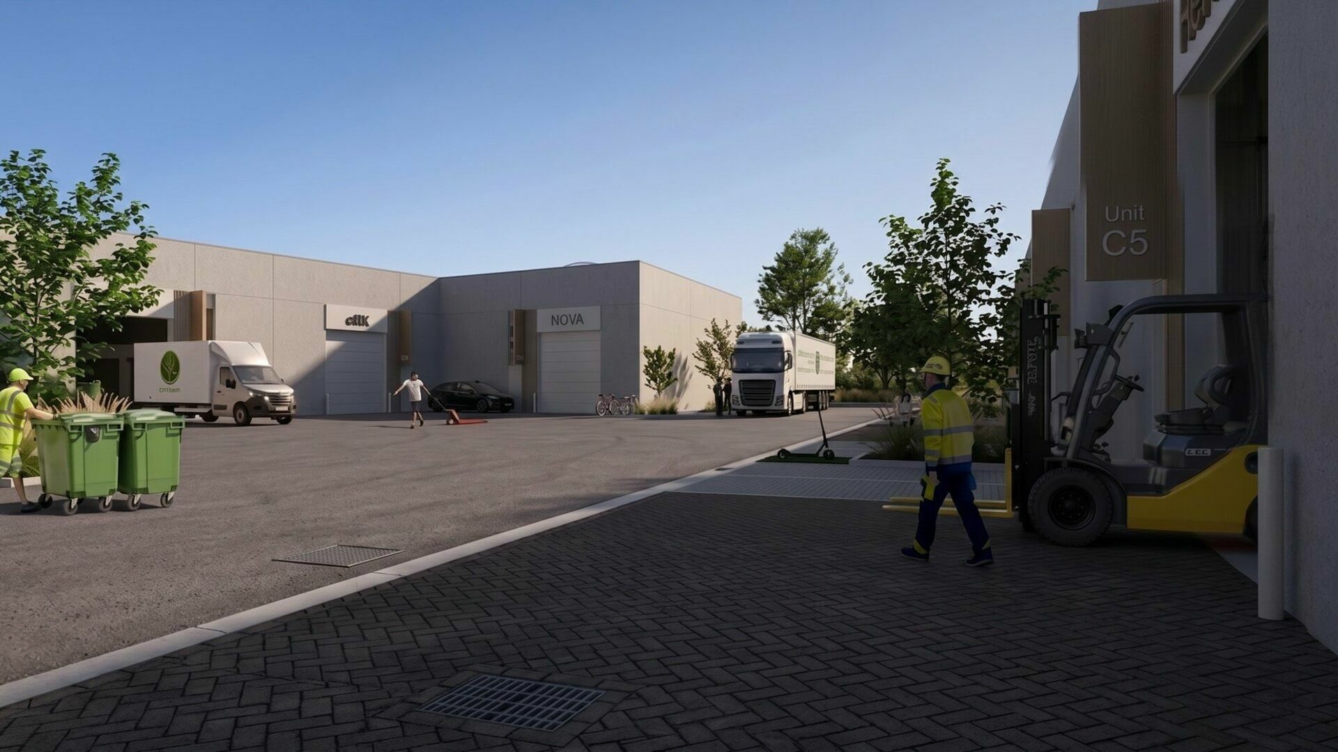 Warehouse for sale in KAMPENHOUT